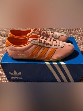 adidas Tokyo Sneakers in Pink and Orange